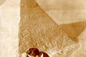 На вершине пирамиды Хеопса.